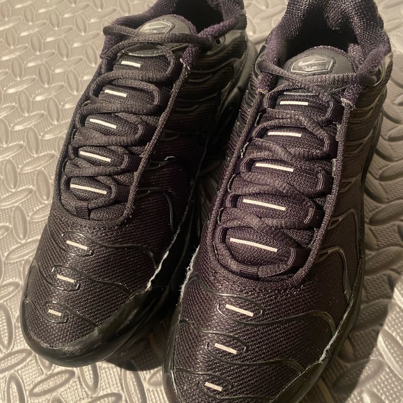 Nike Air Max Plus Black Batman size 8 womens RARE running shoes - Picture 2 of 8